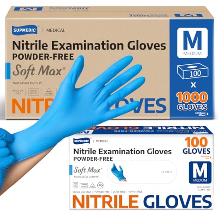 Exam Glove Nitrile - ميديكال سوفت ماكس ™ قفازات نيتريل