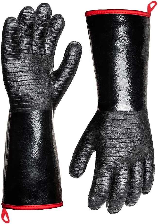 Heat Resistant Glove - قفازات مقاومة للحرارة الشديدة للشواء، مقاومة
