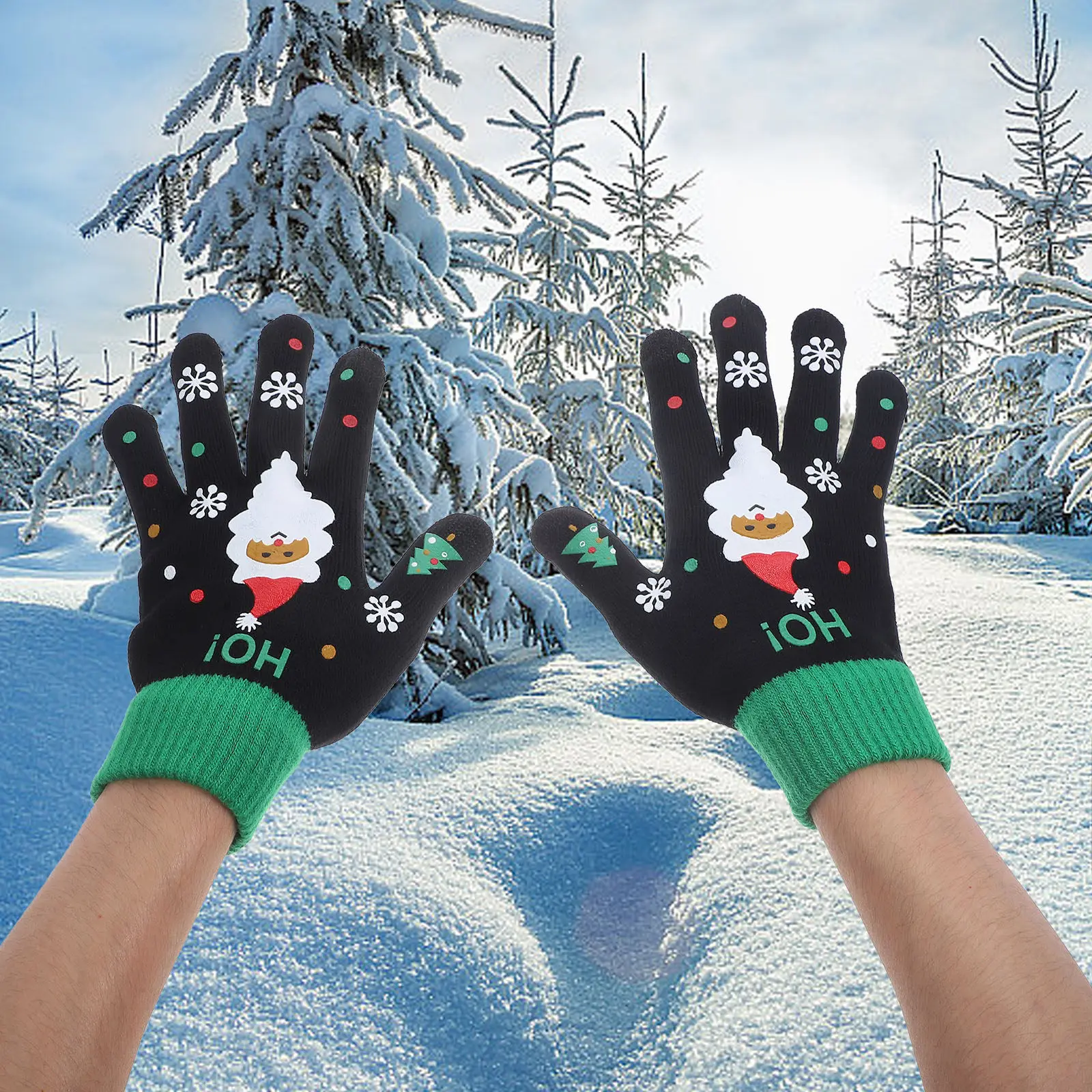 Wool Glove Lined - 1-20 زوج من القفازات الشتوية المحبوكة