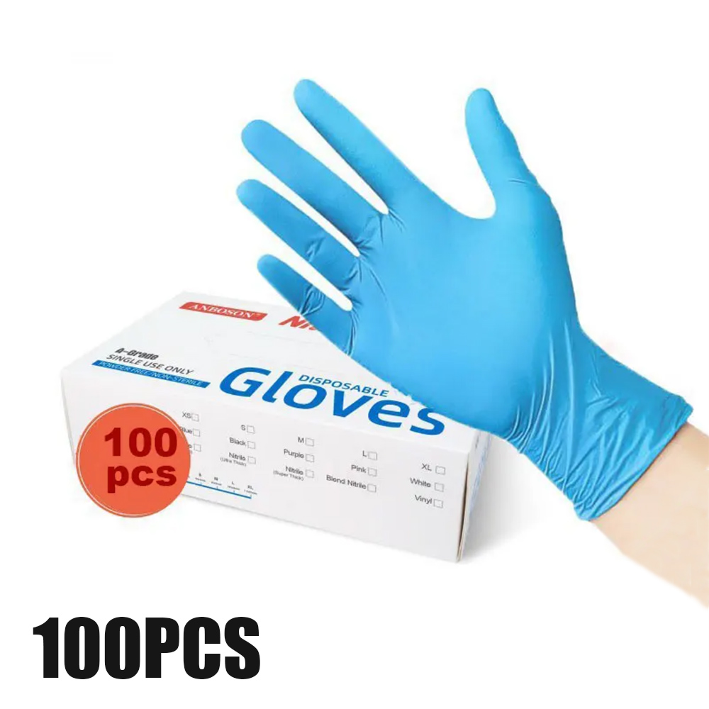 قفازات امتحان النتريل خالية من - مراجعة Exam Glove Nitrile وسعره