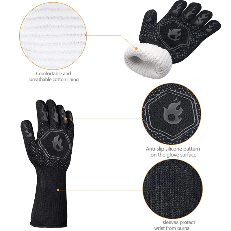 زوج واحد من قفازات الفرن، قفاز - مراجعة Heat Resistant Glove وسعره