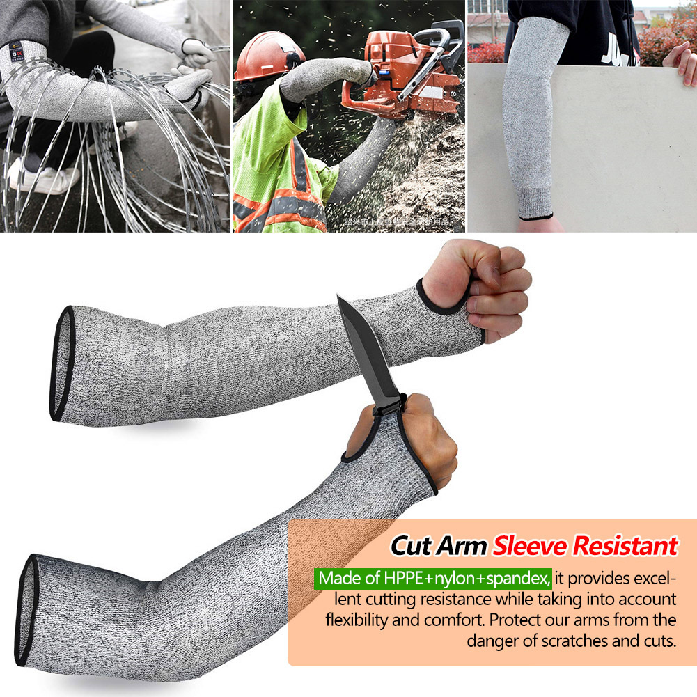 مستوى 5 HPPE قطع مقاومة العمل  - مراجعة Cut Resistant Glove وسعره