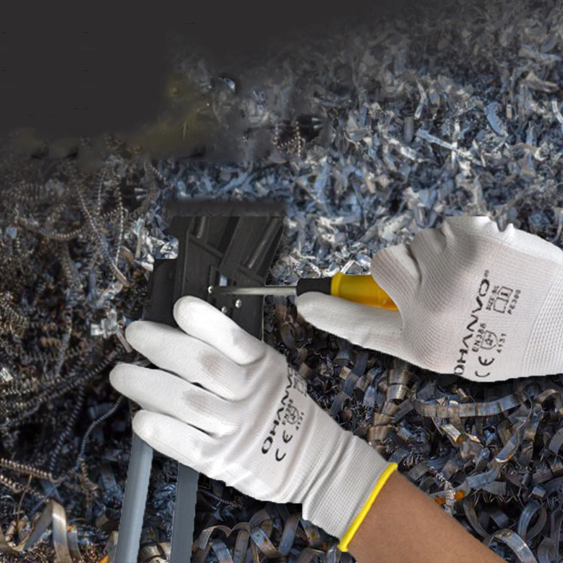 10 أزواج بو النتريل طلاء السلا - مراجعة Nitrile Mechanic Glove وسعره