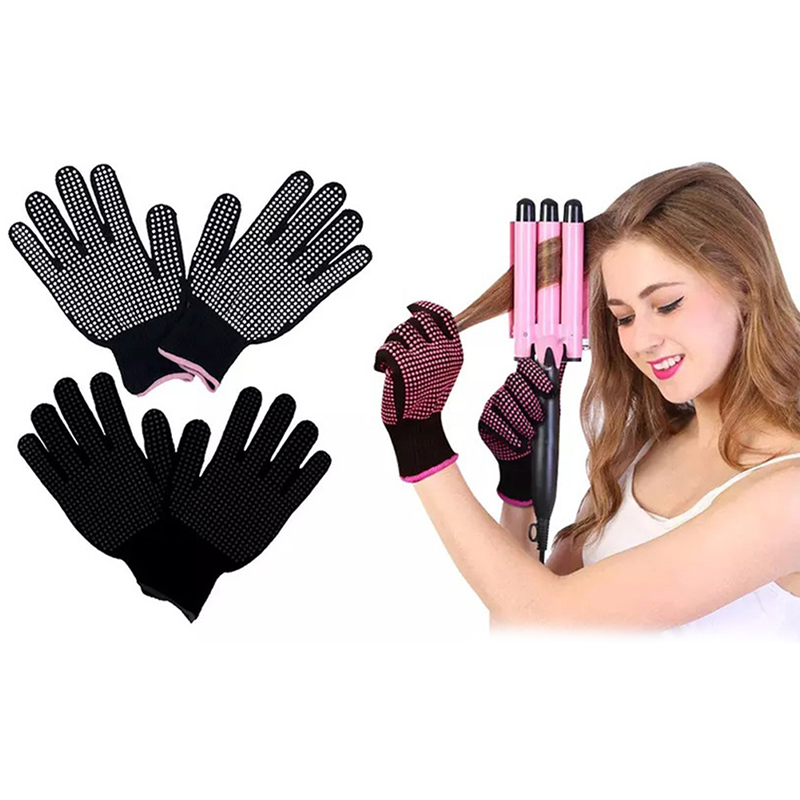 قفاز جديد مزدوج الجوانب لتصفيف - مراجعة Heat Resistant Glove وسعره
