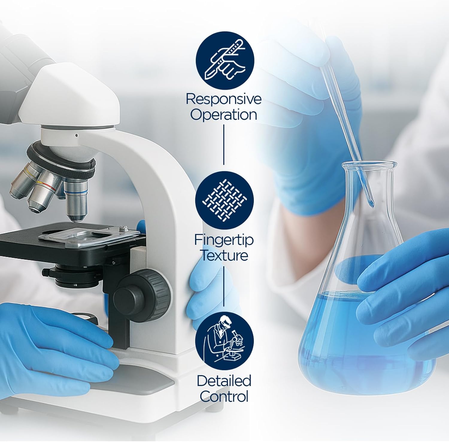 قفازات فحص طبية من النتريل 100 - مراجعة Exam Glove Nitrile وسعره