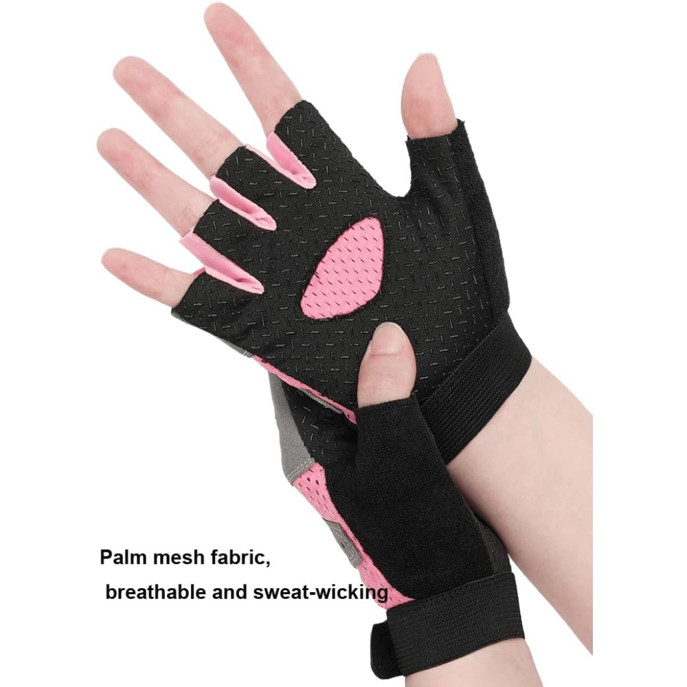 قفازات تمرين قابلة للتنفس للنس - مراجعة Workout Glove Gym وسعره