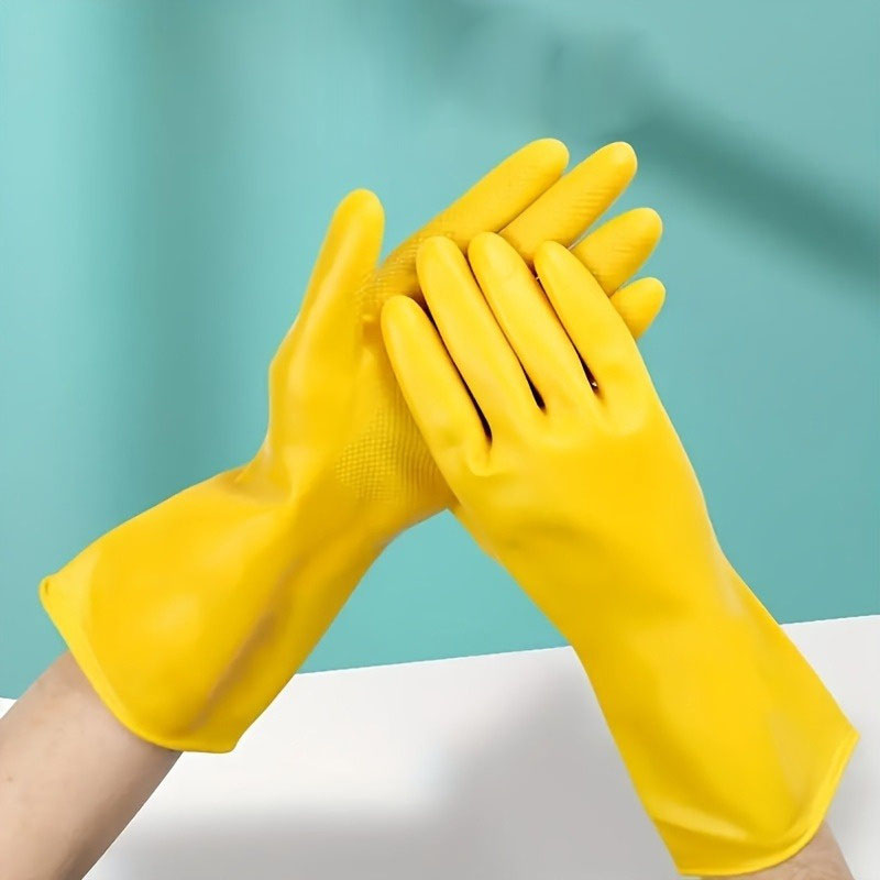 زوج واحد (قطعتان) من القفازات  - مراجعة Dish Glove Rubber وسعره