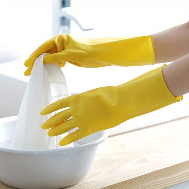 زوج واحد (قطعتان) من القفازات  - مراجعة Dish Glove Rubber وسعره