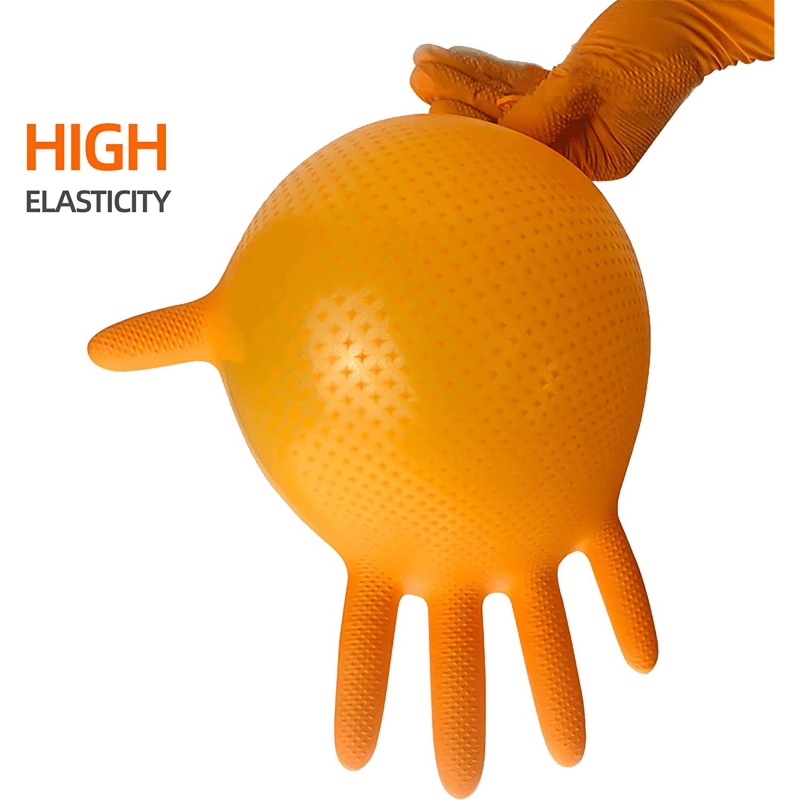 قفازات النتريل 8mil سميكة 30/5 - مراجعة Nitrile Mechanic Glove وسعره