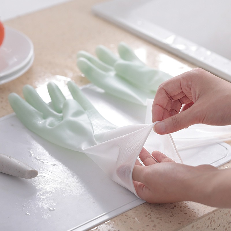 قفازات غسيل الأطباق من PVC مزد - مراجعة Dish Glove Rubber وسعره