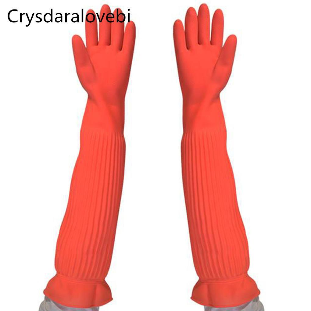 45/55 سنتيمتر مقاوم للماء قفاز - مراجعة Rubber Glove Cleaning وسعره