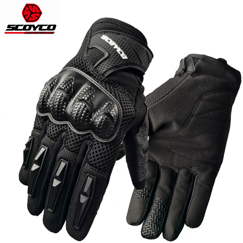 Scoyco قفازات ركوب الدراجات ال - مراجعة Motorcycle Glove Knuckle وسعره