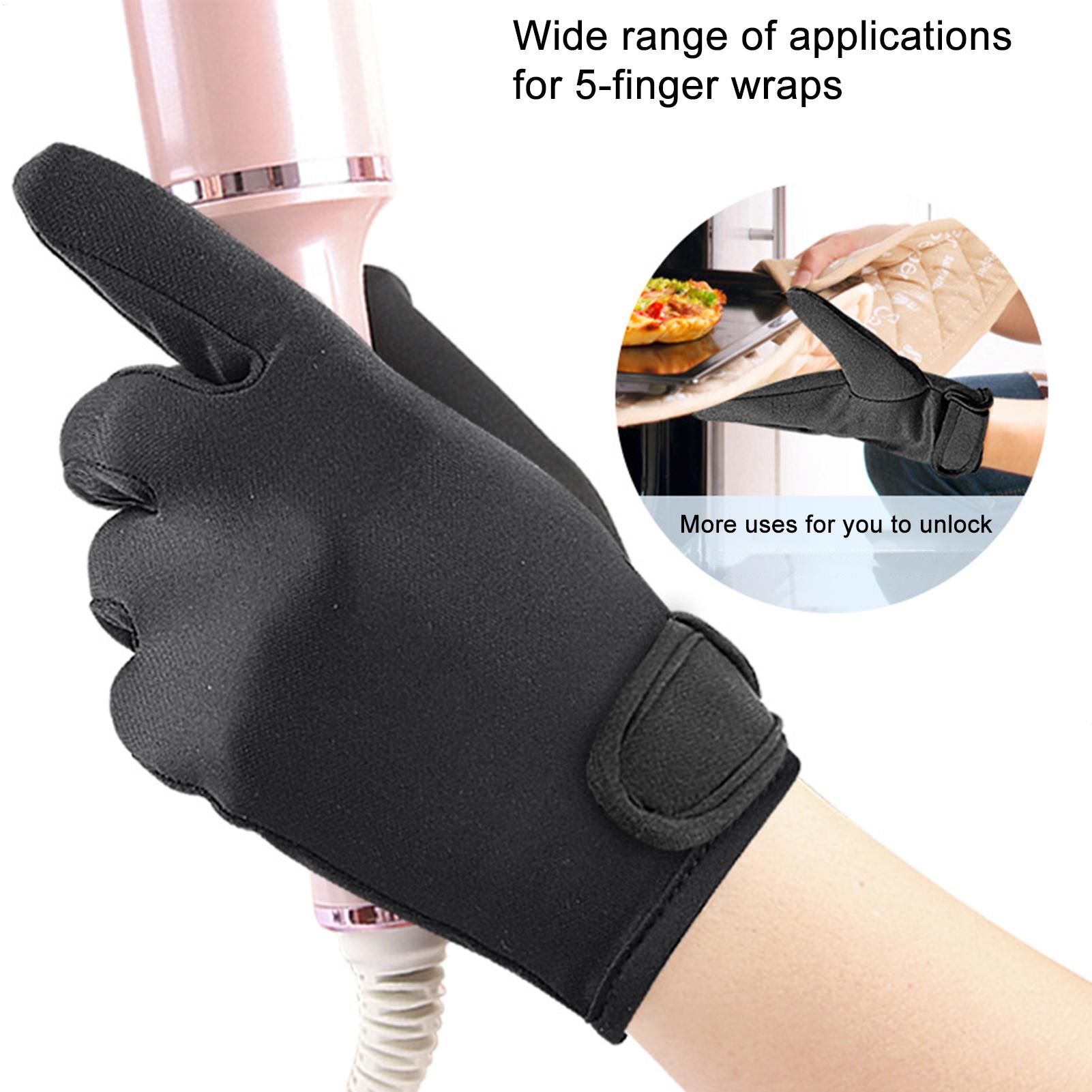 قفاز واقي للحرارة لتصفيف الشعر - مراجعة Heat Resistant Glove وسعره