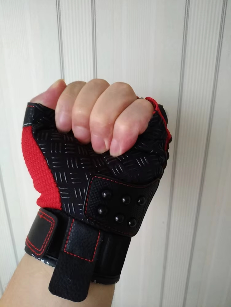 قفازات تكتيكية فولاذية للسلامة - مراجعة Motorcycle Glove Knuckle وسعره