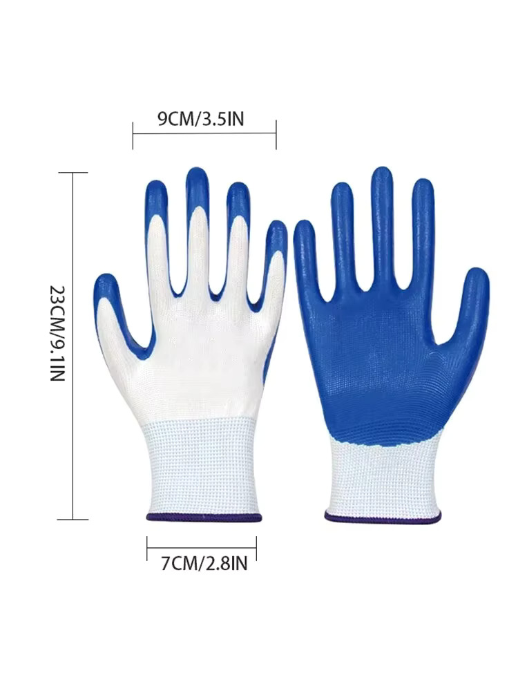 3 أزواج من قفازات النتريل غير  - مراجعة Nitrile Mechanic Glove وسعره