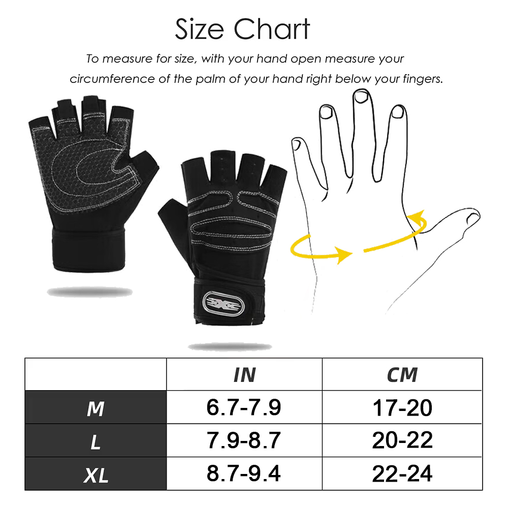 قفازات الصالة الرياضية اللياقة - مراجعة Workout Glove Gym وسعره