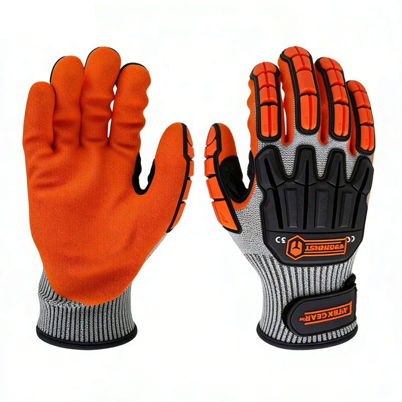 قفازات عمل NMSafety مضادة للاه - مراجعة Nitrile Mechanic Glove وسعره