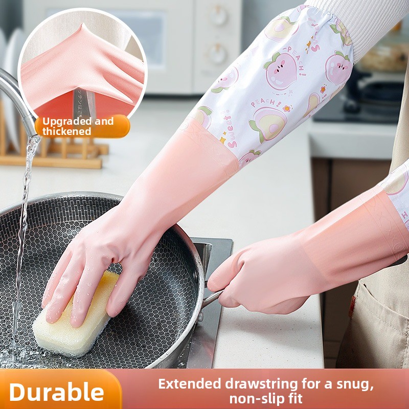 قفازات شتوية دافئة مقاومة للما - مراجعة Dish Glove Rubber وسعره