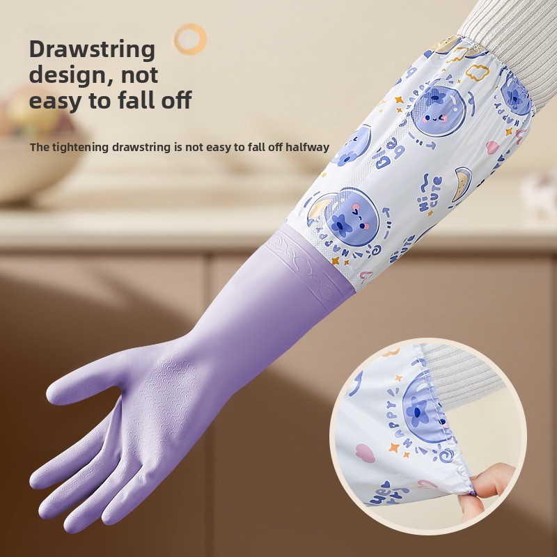 قفازات شتوية دافئة مقاومة للما - مراجعة Dish Glove Rubber وسعره