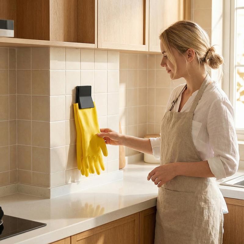 مشابك منظمة للقفازات مثبتة على - مراجعة Rubber Glove Cleaning وسعره