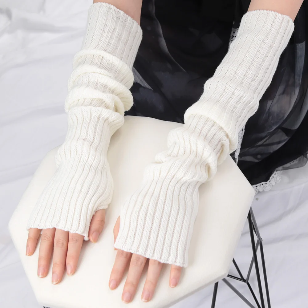 2025 جديد 52 سنتيمتر المرأة مت - مراجعة Fingerless Glove Knit وسعره