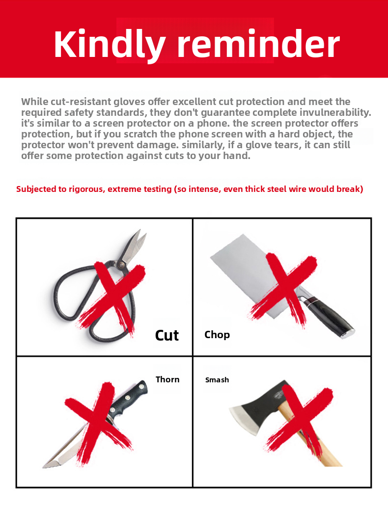 غطاء أصابع مضاد للقطع، قبعة أص - مراجعة Cut Resistant Glove وسعره