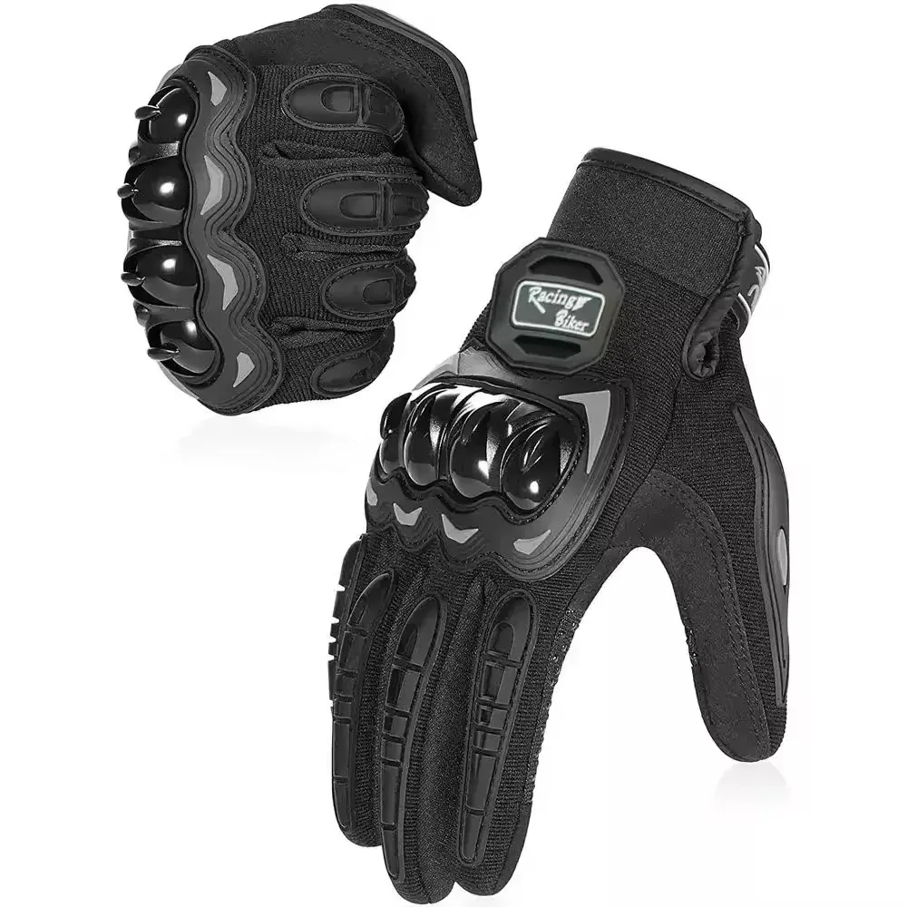 قفازات ركوب الدراجات النارية ا - مراجعة Motorcycle Glove Knuckle وسعره