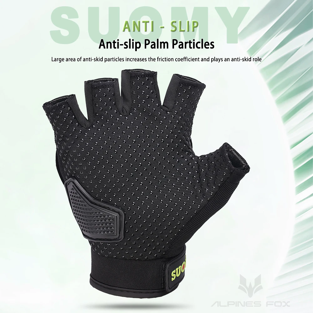 قفازات دراجة نارية بنصف إصبع ل - مراجعة Cycling Glove Padded وسعره