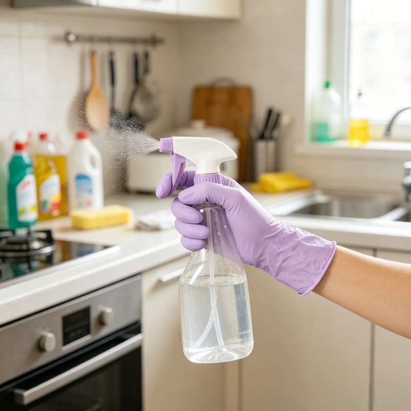 50 قطعة من قفازات الفحص النتري - مراجعة Exam Glove Nitrile وسعره